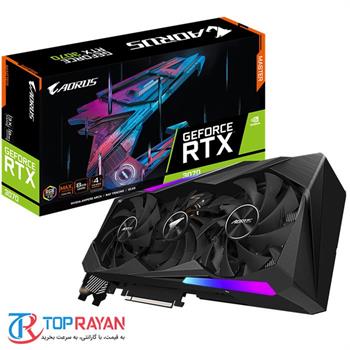کارت گرافیک گیگابایت AORUS GeForce RTX 3070 MASTER 8G - 7