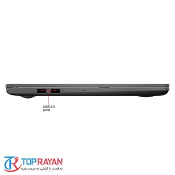 لپ تاپ ایسوس 15.6 اینچ مدل K513EQ Core i7-1165G7 8GB-1TB+256SSD-2GB - 4