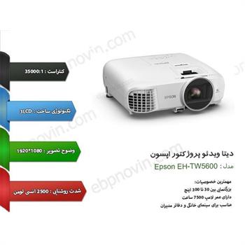 ویدیو پروژکتور اپسون مدل EH-TW۵۶۰۰ - 7