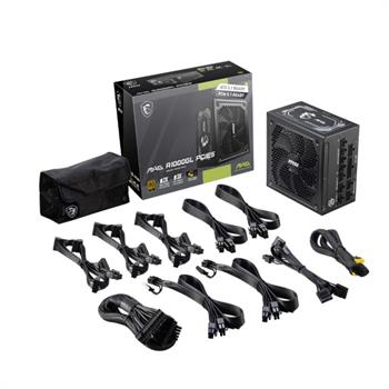 پاور 1000 وات ام اس آی MAG A1000GL PCIE5 Full Modular - 3