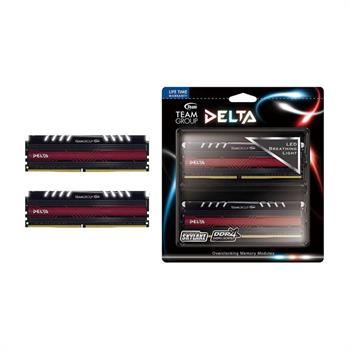 رم دسکتاپ DDR4 دو کاناله 2400 مگاهرتز CL15 تیم گروپ مدل Delta ظرفیت 16 گیگابایت - 8