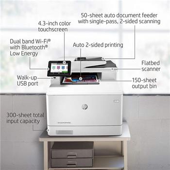 پرینتر چندکاره لیزری اچ‌ پی مدل Color LaserJet Pro MFP M479dw - 6