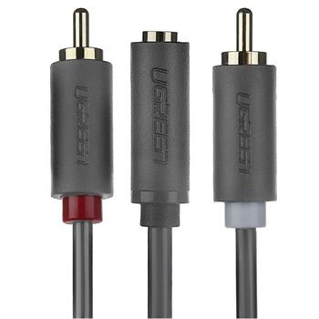 کابل تبدیل RCA به سوکت 3.5 میلی متری یوگرین مدل 10549 طول 3 متر