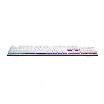 کیبورد بدون سیم گیمینگ کولر مستر مدل KEYBOARD GAMING COOLER MASTER SK-653 WHITE - 4