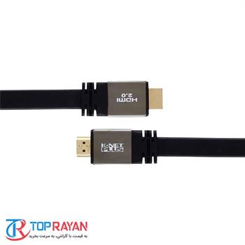 کابل HDMI ۲.۰ Flat کی نت پلاس مدل KP-HC۱۶۷ به طول ۴۰ متر - 3