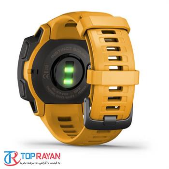 ساعت هوشمند گارمین مدل Instinct Solar Sunburst با بند سیلیکونی - 8