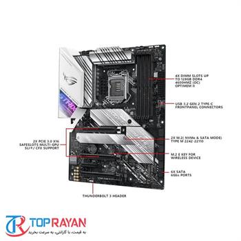 مادربرد ایسوس ROG STRIX Z490-A GAMING - 4