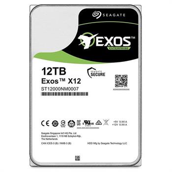 هارد دیسک اینترنال سیگیت مدل Exos ST12000NM0007 ظرفیت 12 ترابایت