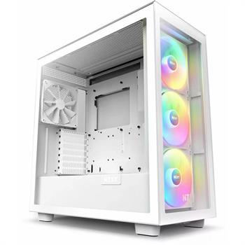 کیس ان زد ایکس تی NZXT H7 Elite (2023) Matte White - 2