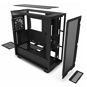 کیس ان زد ایکس تی NZXT H7 Flow Matte Black - 4
