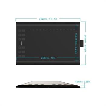 تبلت گرافیکی و قلم نوری هوئیون مدل 1060 Plus - 6