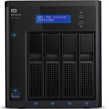 ذخیره ساز تحت شبکه وسترن دیجیتال مدل WD My Cloud PR4100 WDBNFA0320KBK 4-Bay ظرفیت 32 ترابایت