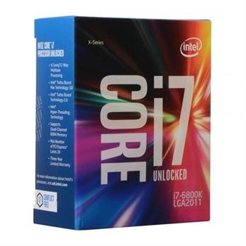 پردازنده اینتل مدل آی سون 6800 کی با سوکت 2011 و فرکانس 3.4 گیگاهرتز