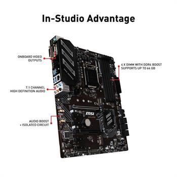 مادربرد ام اس ای Z390-A PRO - 3