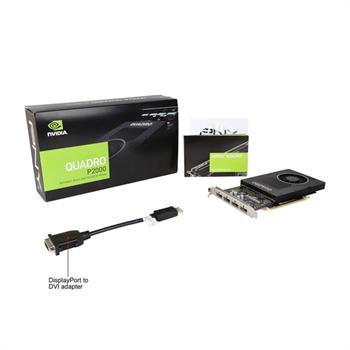 کارت گرافیک پی ان وای Nvidia Quadro P2000 5G - 8