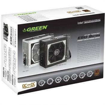 منبع تغذیه کامپیوتر نیمه ماژولار گرین مدل GP380A-ESD - 4