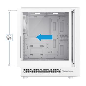 کیس گیمینگ گیم مکس مدل Storm 2 White - 5
