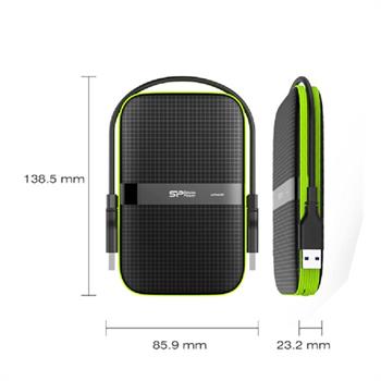 هارددیسک اکسترنال Silicon Power مدل آرمور A60 ظرفیت 1 ترابایت - 4