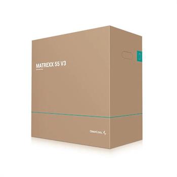 کیس دیپ کول سفید MATREXX 55 V3 ADD-RGB 4F - 10