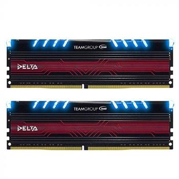 رم تیم گروپ NIGHT HAWK RGB 16GB 8GBX2 3000Mhz CL18 - 2