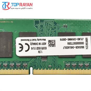 رم لپ تاپ DDR3 کینگستون 1600S ظرفیت 4 گیگابایت               - 2