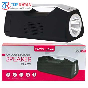 اسپیکر بلوتوثی قابل حمل تسکو مدل TS 2391 - 7