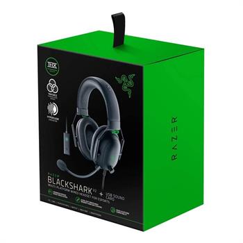 هدست گیمینگ با سیم ریزر مدل BLACKSHARKv2 + USB SOUND CARD - 11