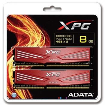 رم دسکتاپ DDR3 دو کاناله 2133 مگاهرتز CL10 ای دیتا مدل XPG V1 ظرفیت 8 گیگابایت - 2