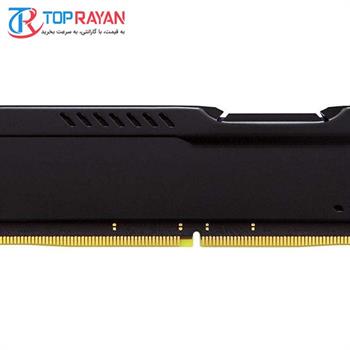 رم کینگستون سری HyperX Fury Black با ظرفیت 16 گیگابایت و فرکانس 3200 مگاهرتز - 4