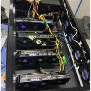 کیس ریگ اف ایکس XfX ظرفیت 8 کارت بدون فن