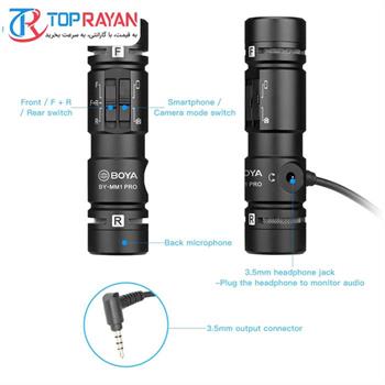 میکروفن کندانسر بویا مدل BY-MM1 PRO - 3