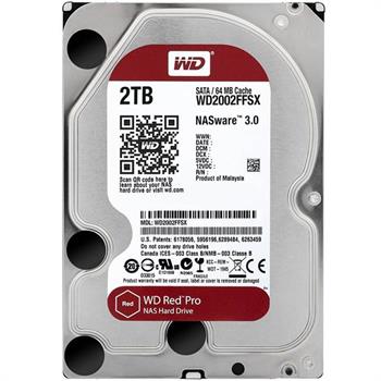 هارددیسک اینترنال وسترن دیجیتال سری Red Pro مدل WD2002FFSX ظرفیت 2 ترابایت