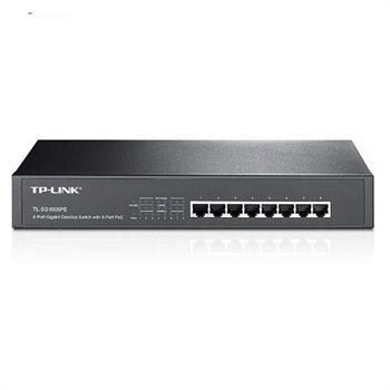 سوییچ 8 پورت گیگابیتی دسکتاپ رکمونت تی پی-لینک به همراه 8 پورت PoE مدل TL-SG1008PE - 7