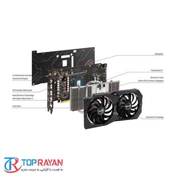 کارت گرافیک ایسوس مدل ROG-STRIX-GTX۱۶۵۰S-A۴G-GAMING با حافظه ۴ گیگابایت - 4