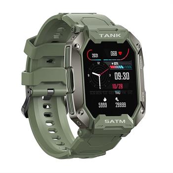 ساعت هوشمند کازپت مدل TANK M1 Camo Green - 4