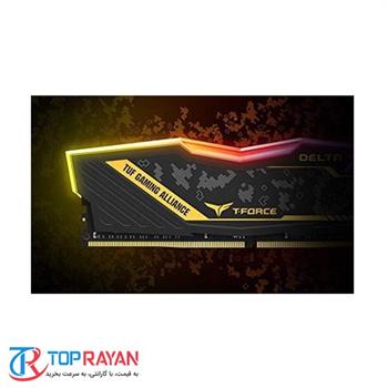 رم دوکاناله تیم گروپ مدل DELTA TUF Gaming Alliance RGB با حافظه 16 گیگابایت و فرکانس 3200مگاهرتز - 3