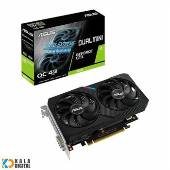 کارت گرافیک ایسوس DUAL GTX1650 O4GD6 MINI - 4