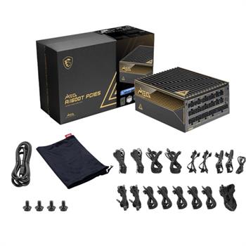 پاور 1600 وات ام اس آی MEG Ai1600T PCIE5 Full Modular - 5