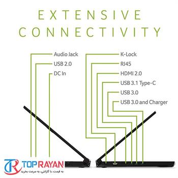 لپ تاپ ایسر 15.6 اینچی مدل Nitro 5 AN515 پردازنده Core i5 رم 8GB حافظه 1TB گرافیک 4GB 1650 - 5