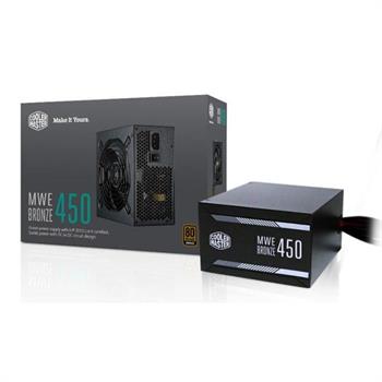 منبع تغذیه کامپیوتر کولر مستر مدل MWE Bronze 450 - 3