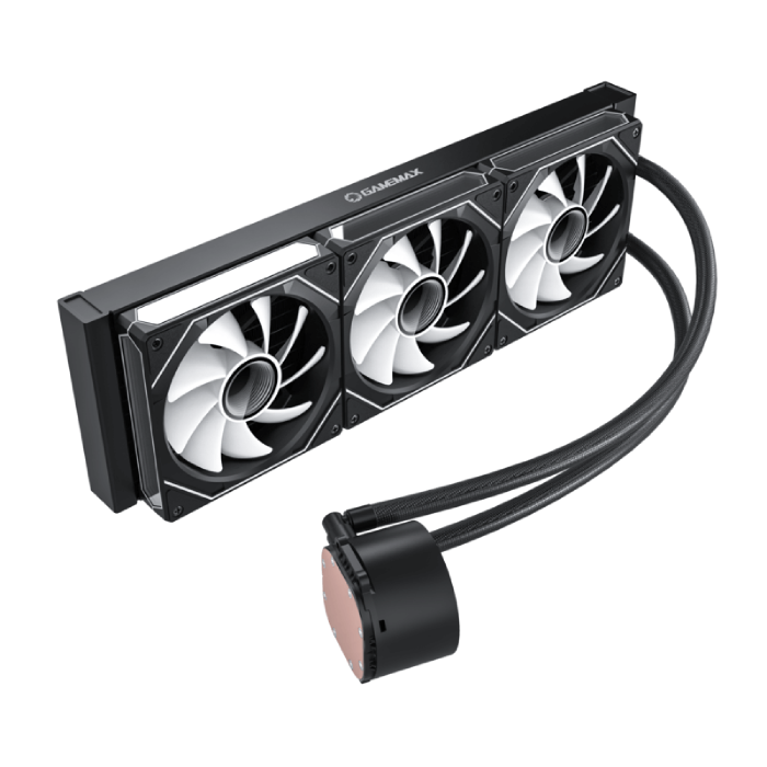 خنک کننده پردازنده مایع گیم مکس IceBurg 360 Digital Black - 5