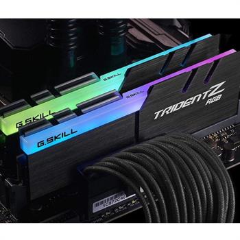 رم کامپیوتر DDR4 دو کاناله 3200 مگاهرتز CL16 جی اسکیل مدل TridentZ RGB ظرفیت 16 گیگابایت - 4