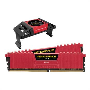 رم کامپیوتر کورسیر مدل Vengeance LPX 4266MHZ DDR4 ظرفیت 16 گیگابایت همراه با فن