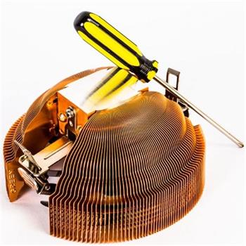 سیستم خنک کننده بادی گرین مدل Tiny Gold 95 PWM - 6