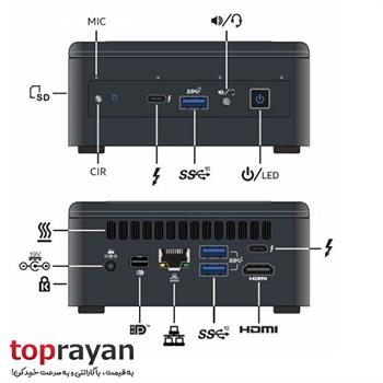 مینی پی سی اینتل مدل NUC11PAHi3 BOX - 3