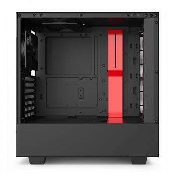 کیس ان زد ایکس تی NZXT H510 Matte Black/Red - 2