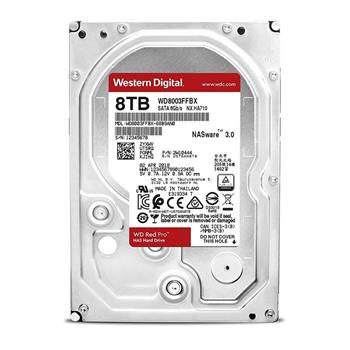 هارد دیسک اینترنال وسترن دیجیتال مدل RED PRO WD8003FFBX ظرفیت 8 ترابایت