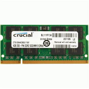 رم لپ تاپ DDR2 کروشیال  PC2 6400s MHz ظرفیت 4گیگابایت - 2
