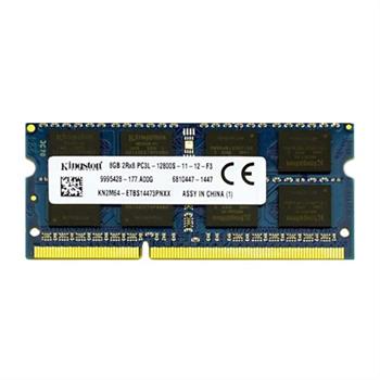رم لپ تاپ DDR3 کینگستون  PC3L 12800S MHz ظرفیت 8 گیگابایت