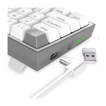 کیبورد بی سیم و باسیم مکانیکال گیمینگ ردراگون مدل K705 WG PRO RGB - 4